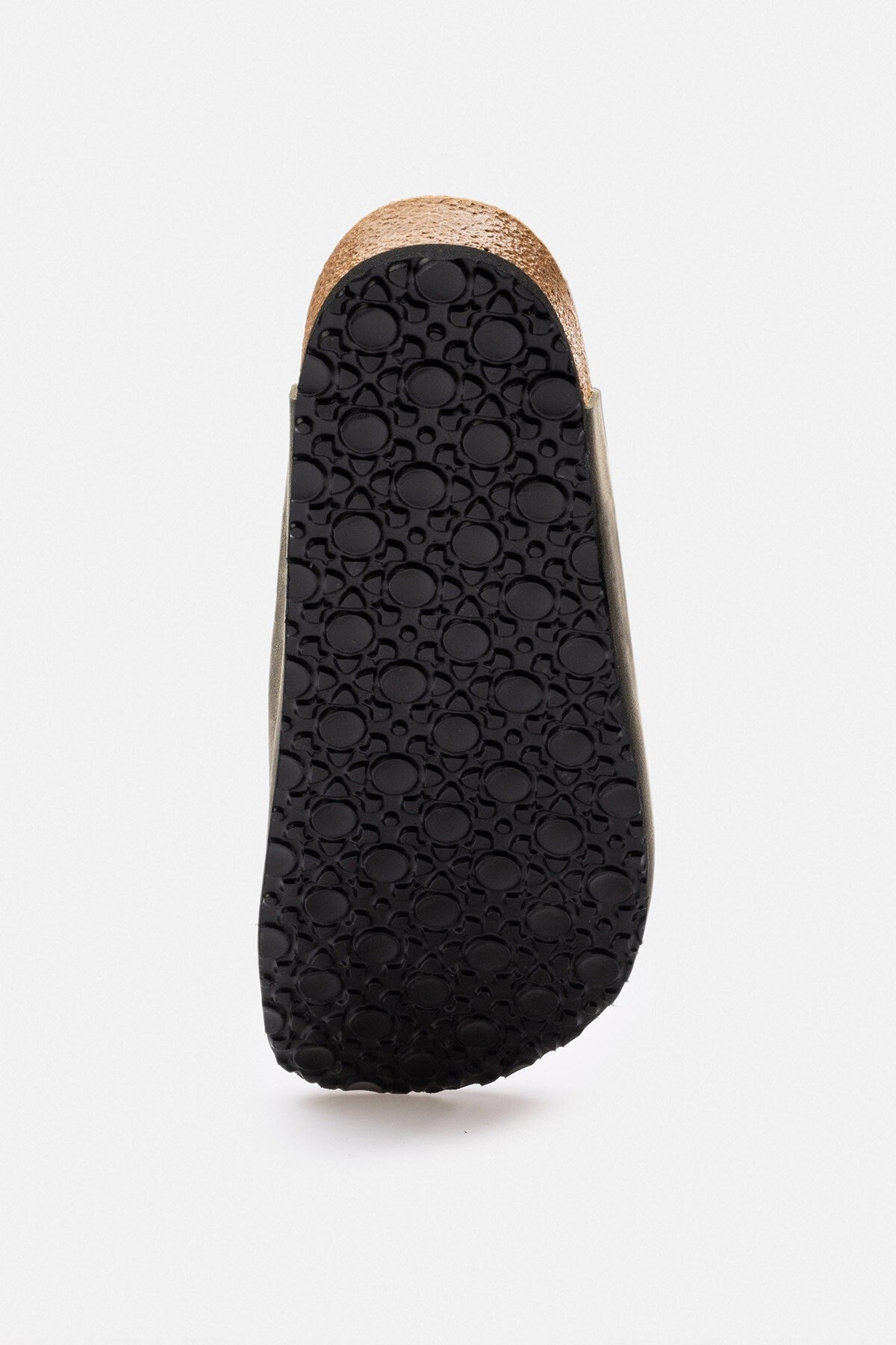Polyester-Lined Synthetic-Toe Closed-Toe Slippers