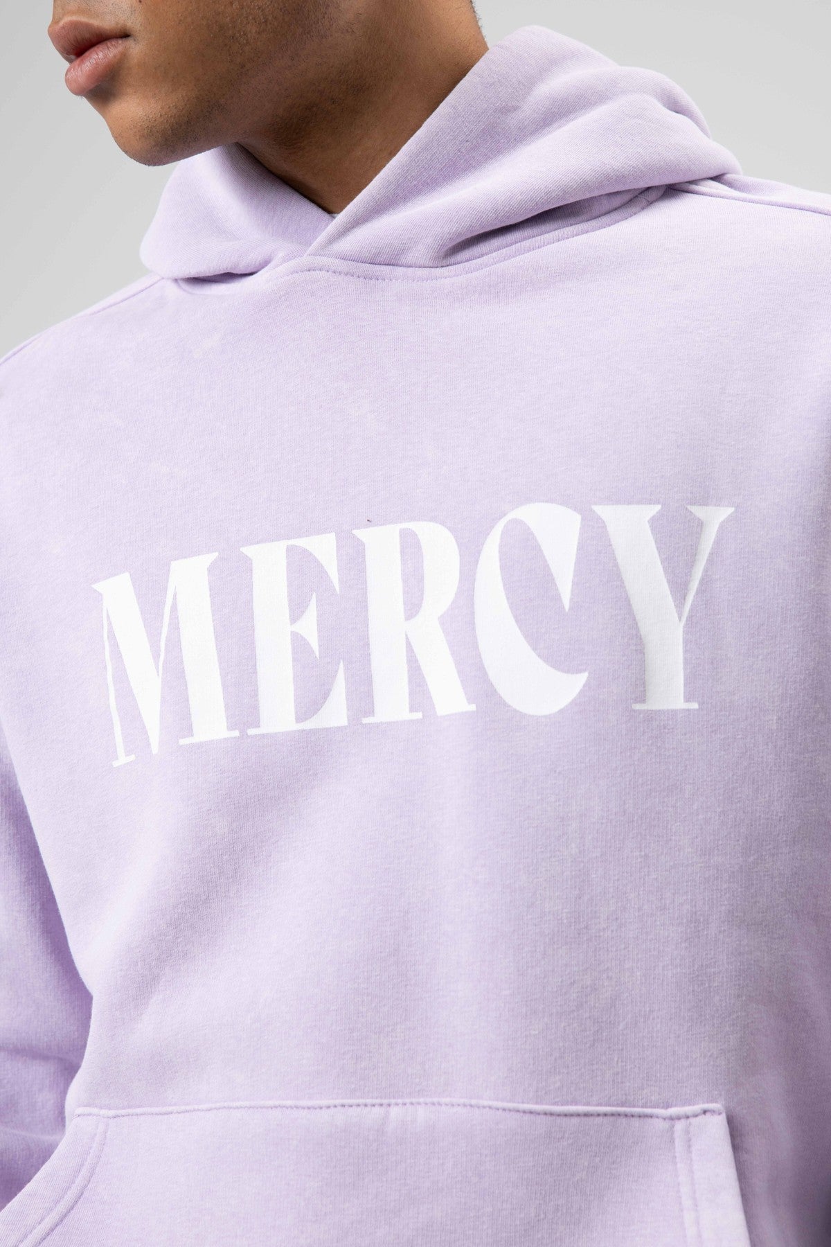 Oversized Sweatshirt with Card-Print Detail and Washed Finish