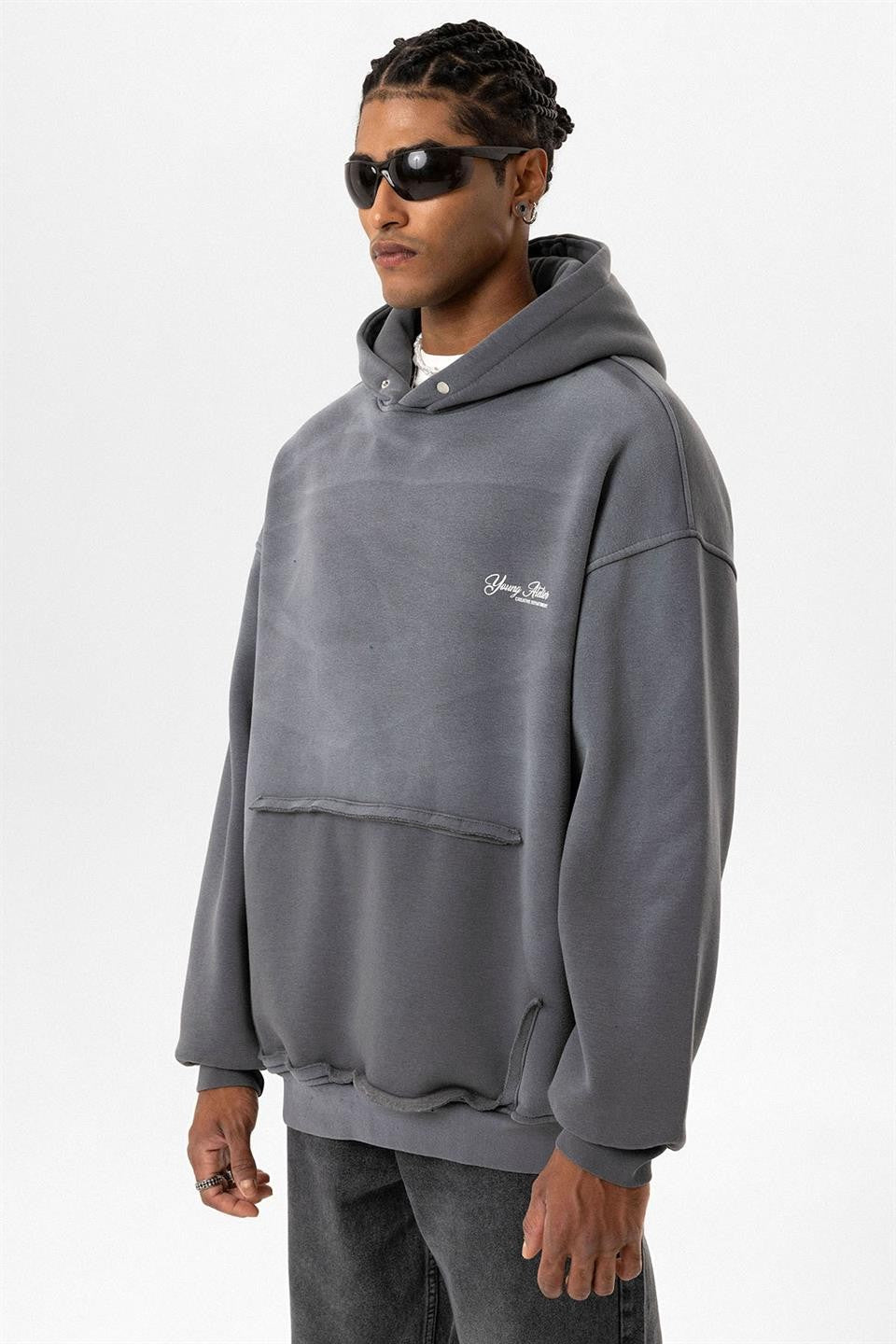 Oversized Hooded Sweatshirt (Machine Washable)