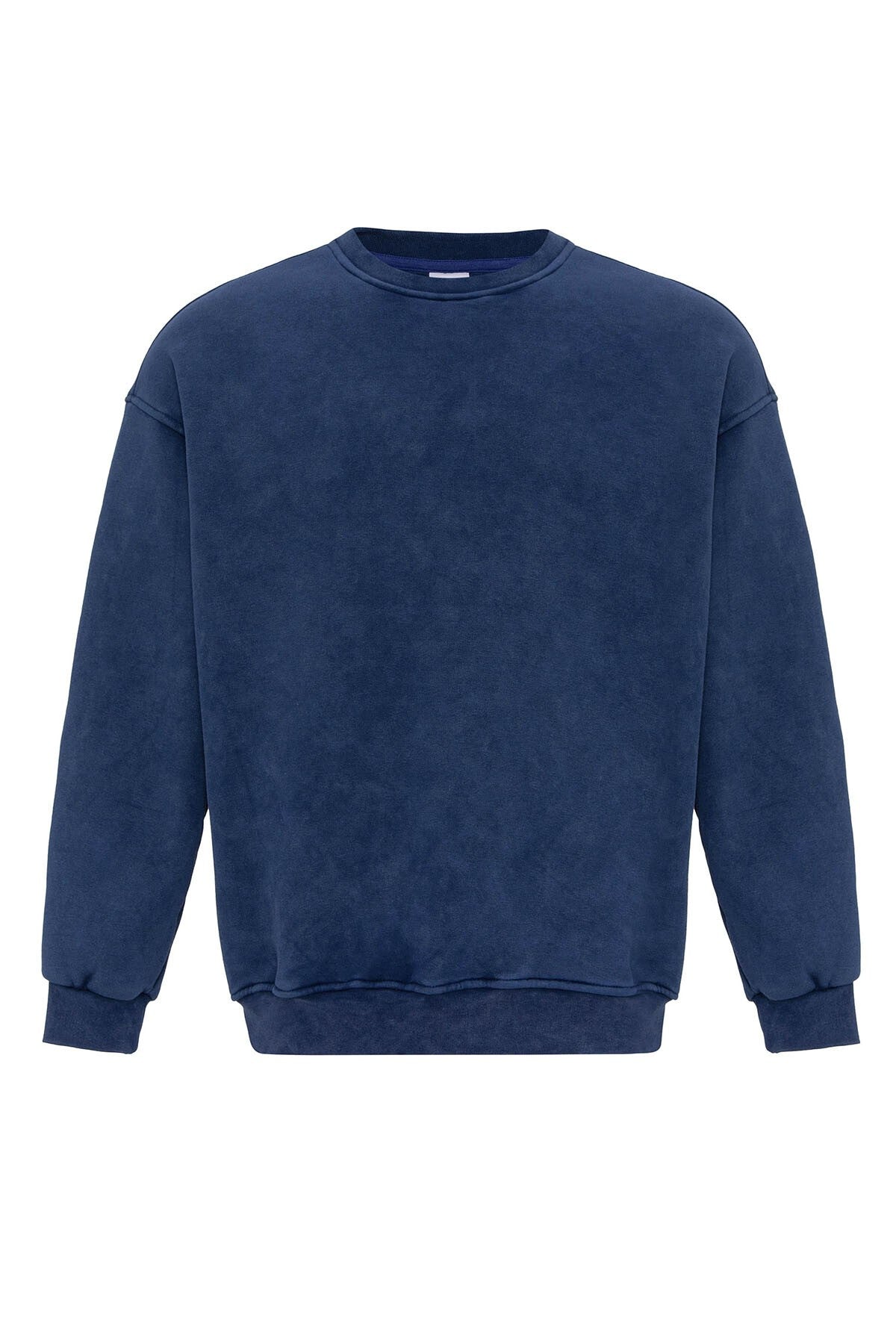 Machine-Washable Basic Oversized Sweatshirt