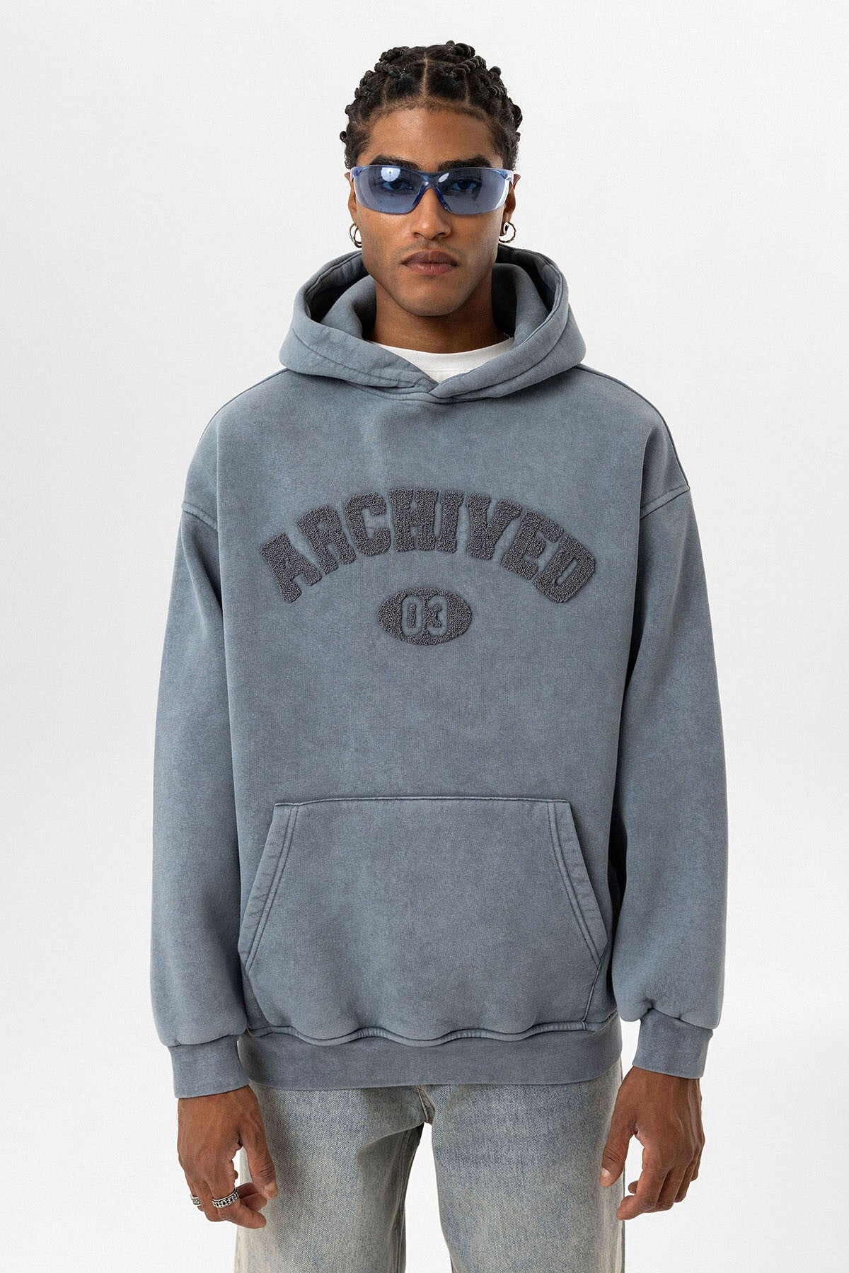 Oversized Printed Sweatshirt (Machine Washable)