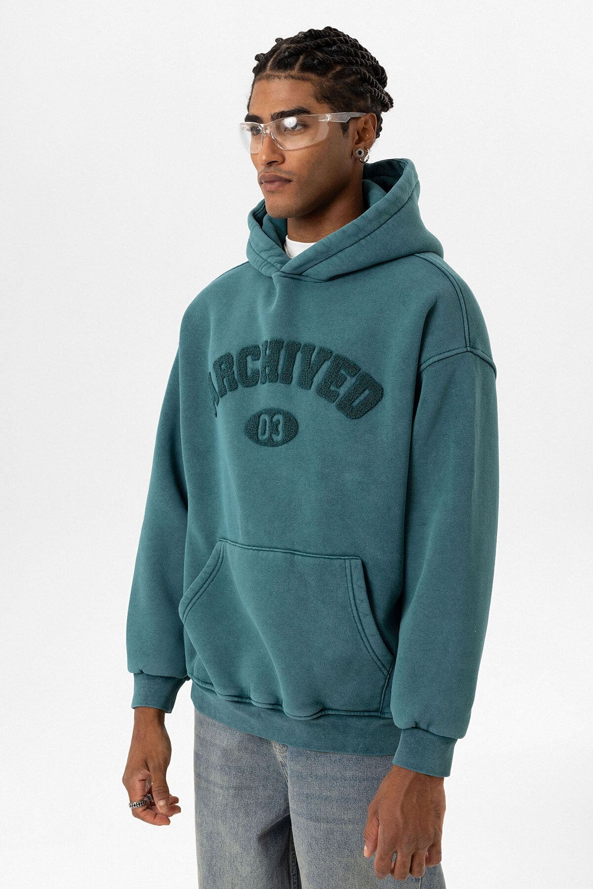 Oversized Printed Sweatshirt (Machine Washable)