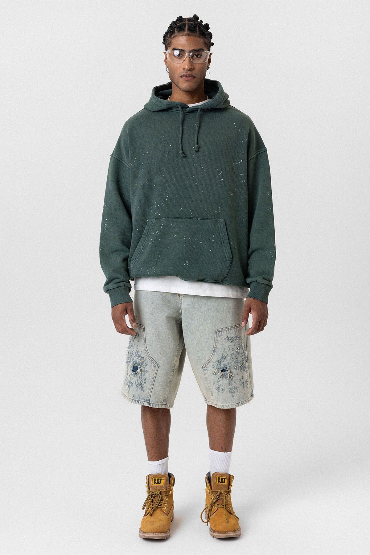Premium Pre-Washed Oversized Hooded Sweatshirt