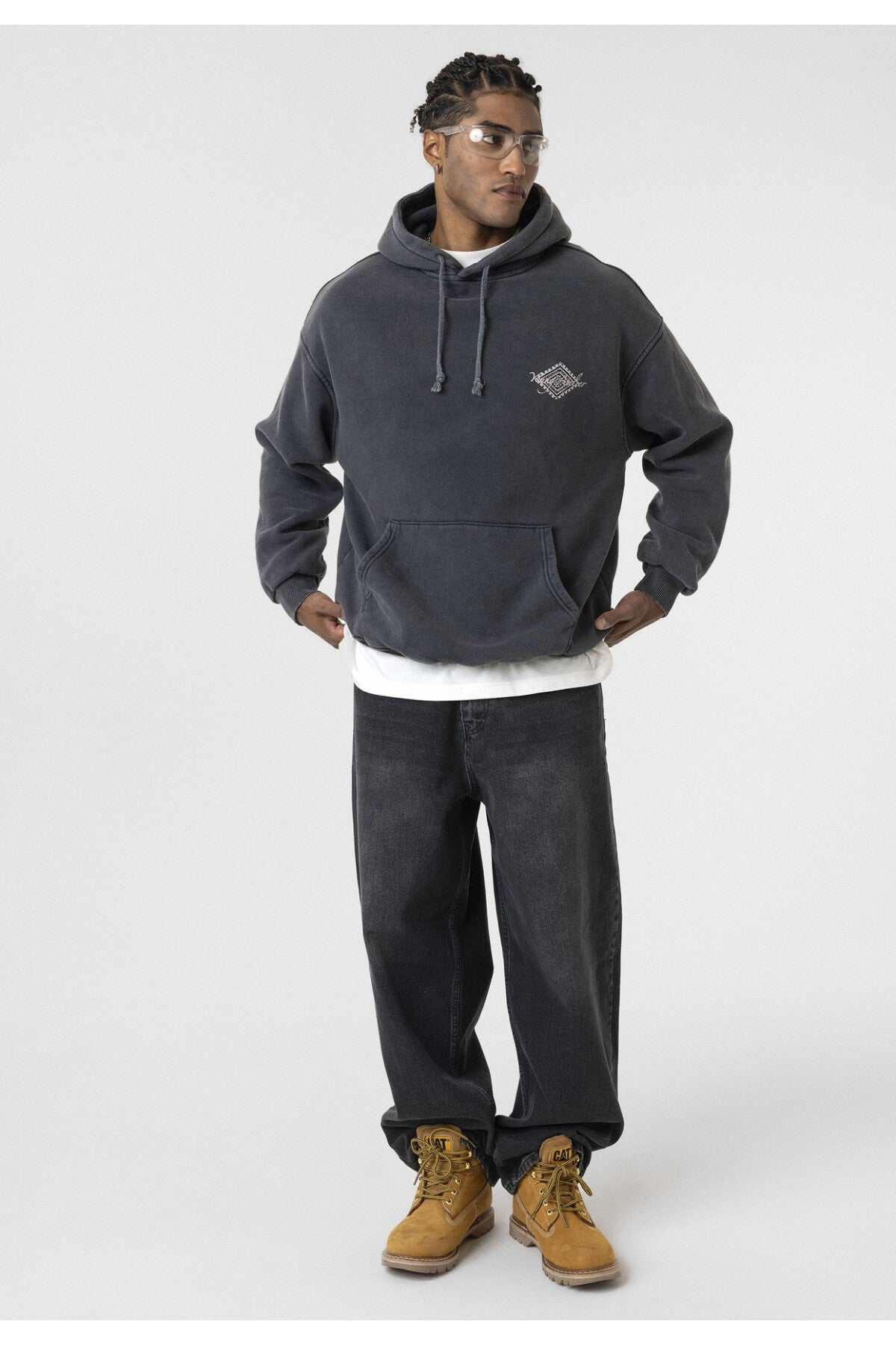 Oversized Sweatshirt with Back Print (Machine Washable)