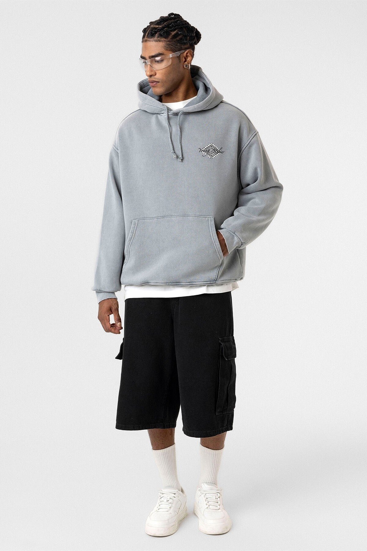 Oversized Sweatshirt with Back Print (Machine Washable)