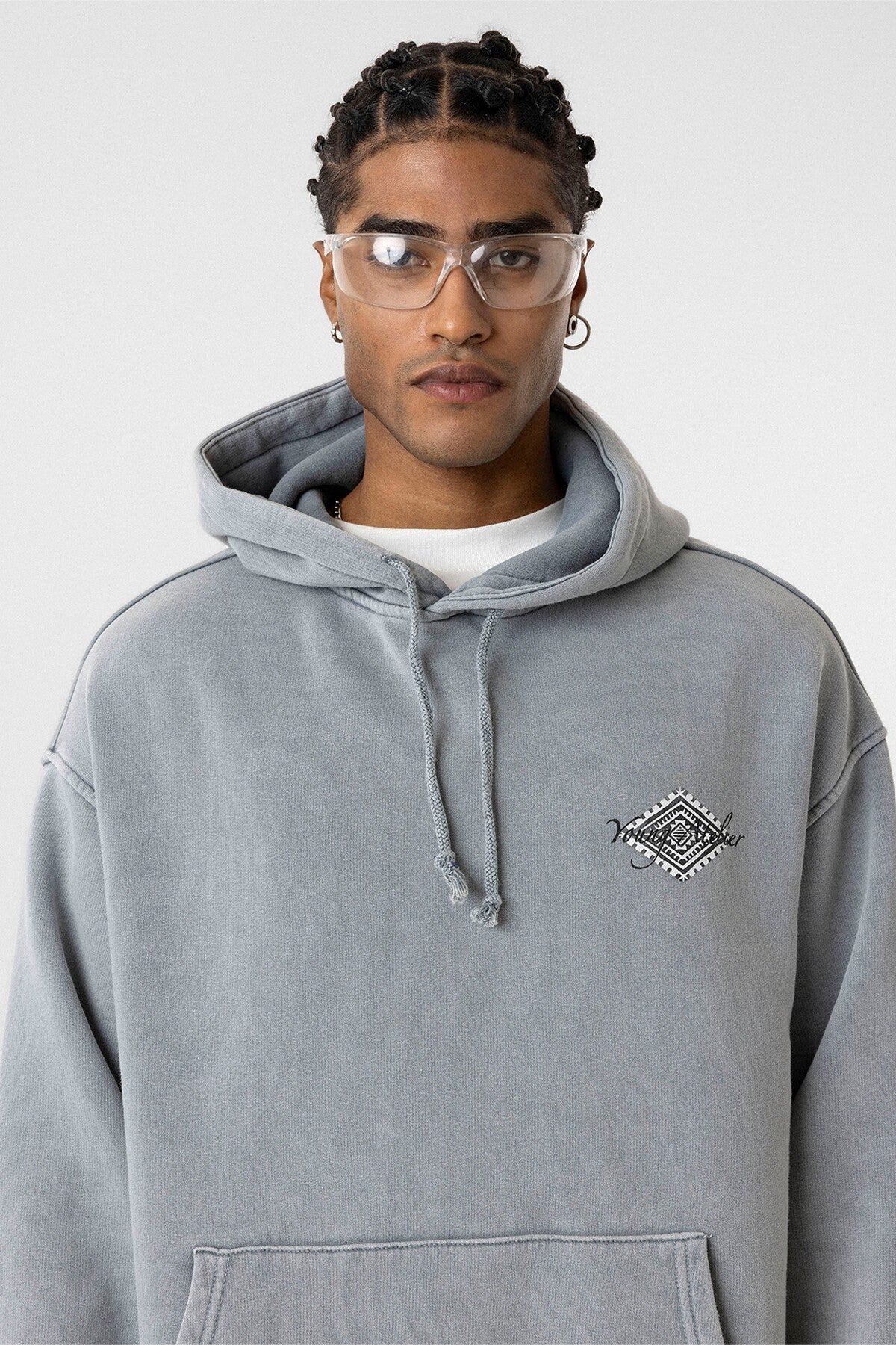 Oversized Sweatshirt with Back Print (Machine Washable)