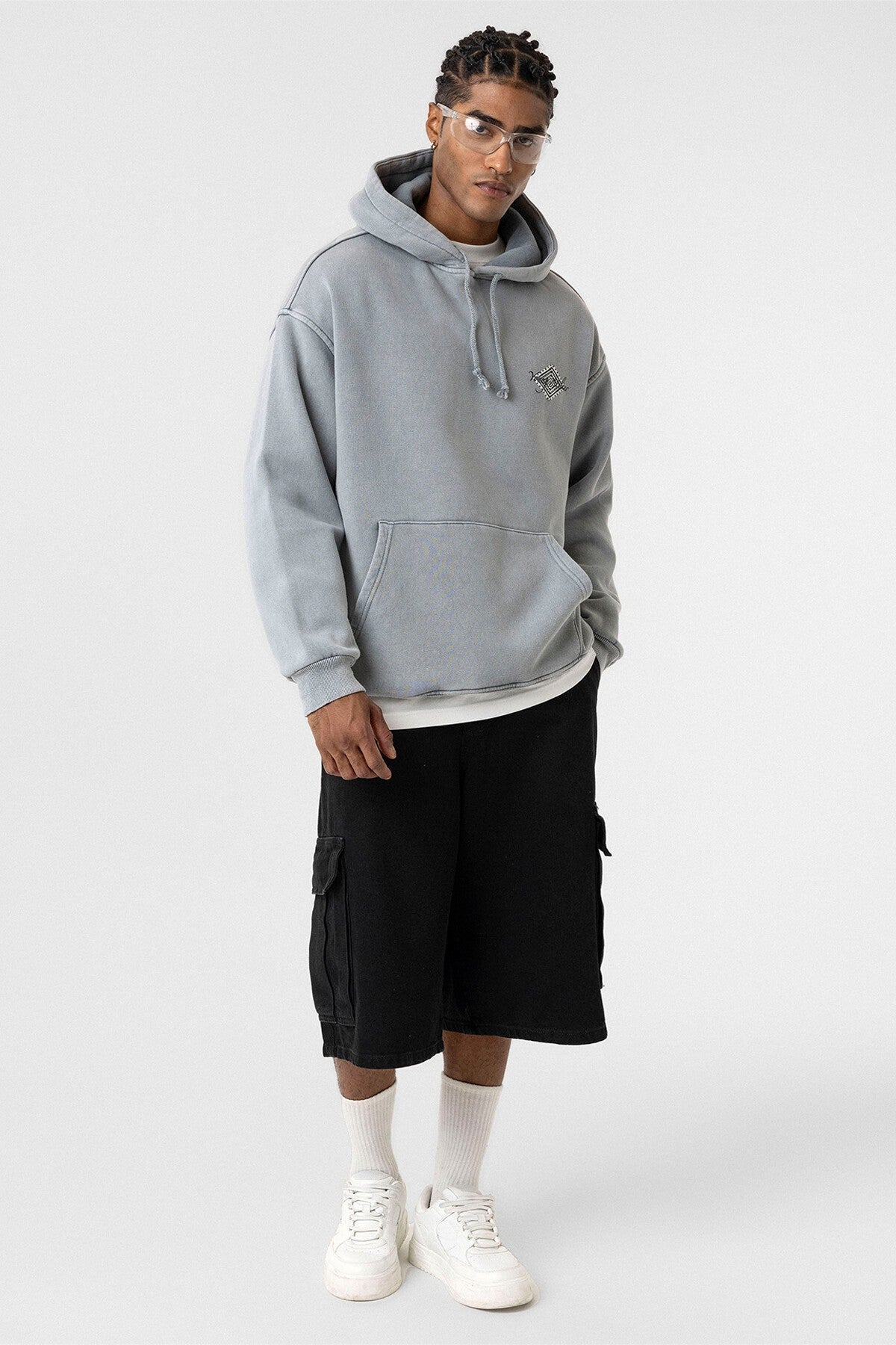 Oversized Sweatshirt with Back Print (Machine Washable)