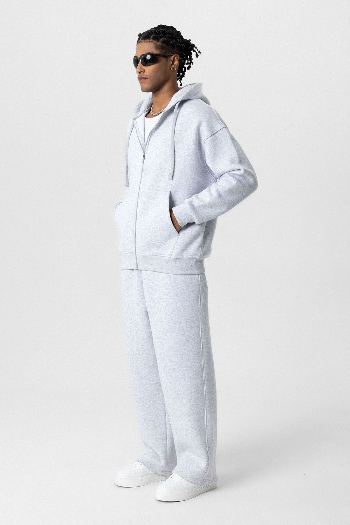 Basic Oversized Sweatsuit Set