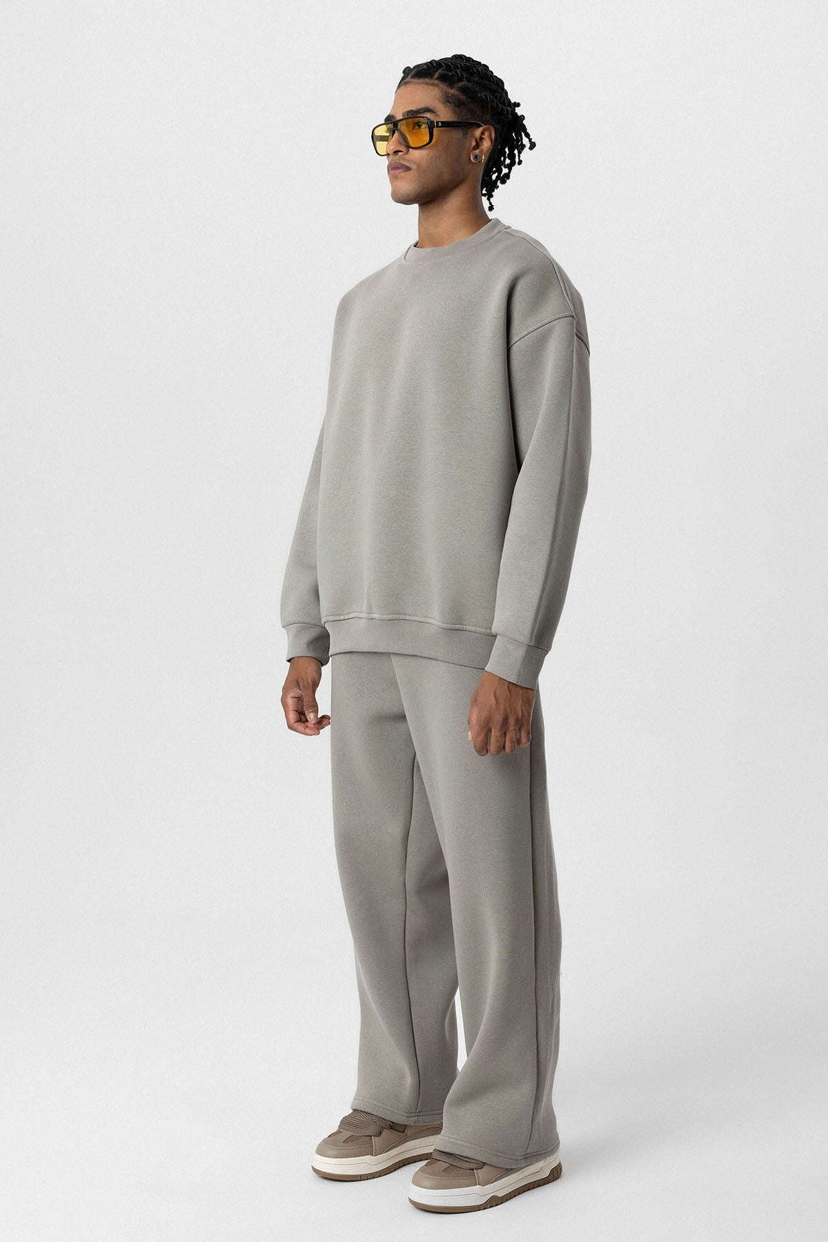 Basic Oversized Sweatsuit Set
