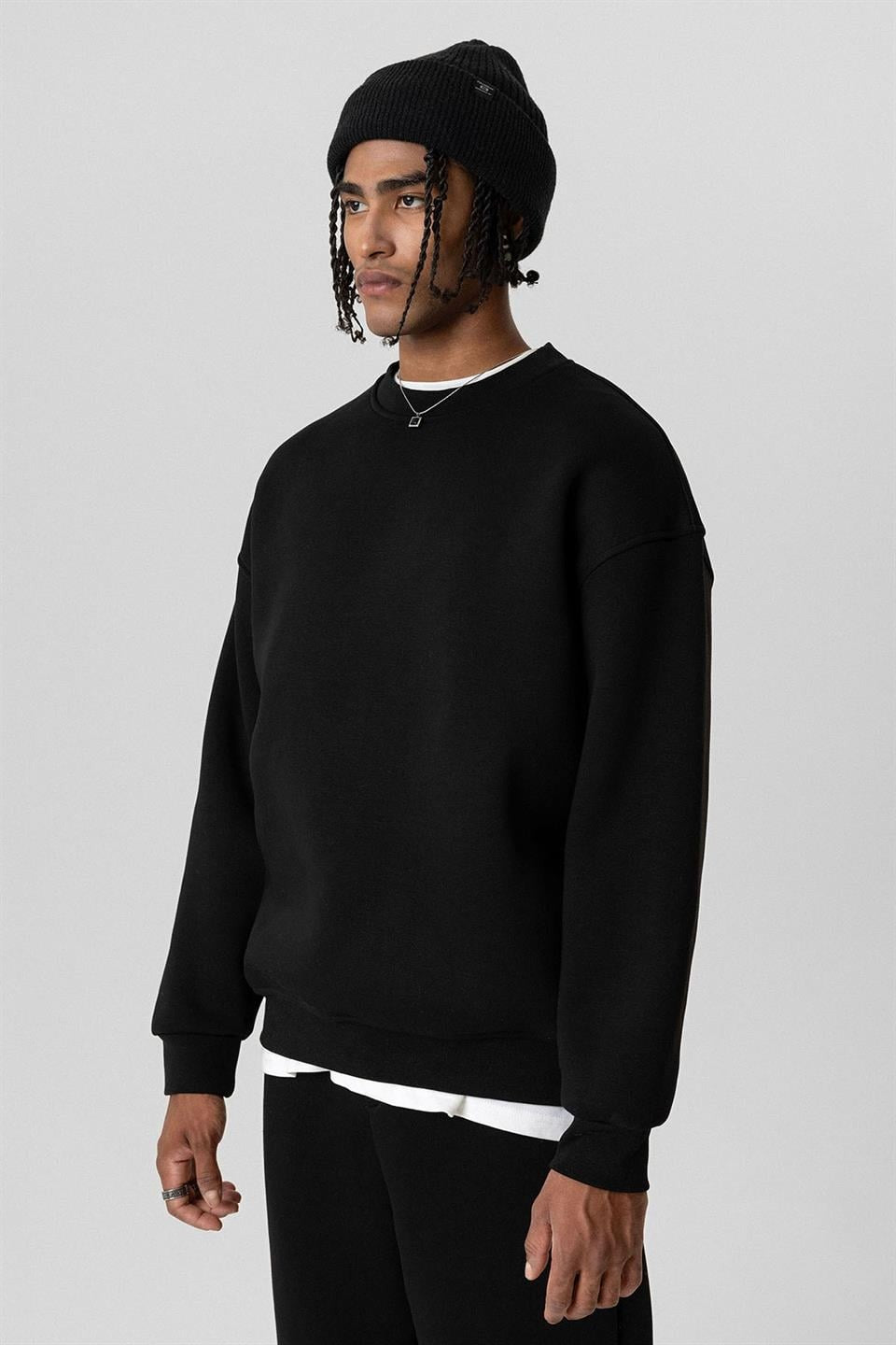 Basic Oversized Sweatsuit Set