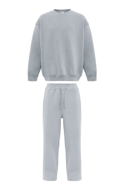 Basic Oversized Sweatsuit Set
