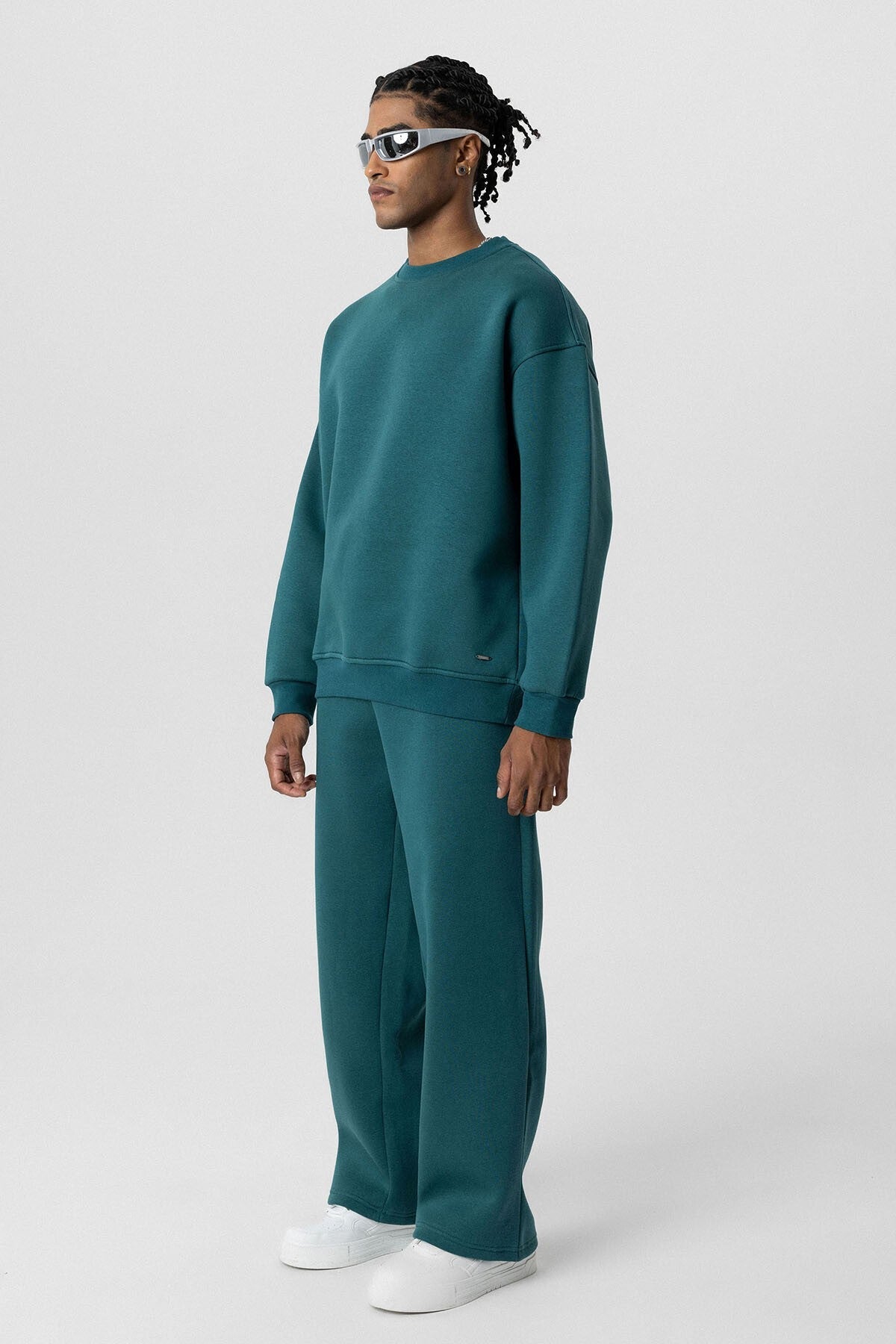 Basic Oversized Sweatsuit Set