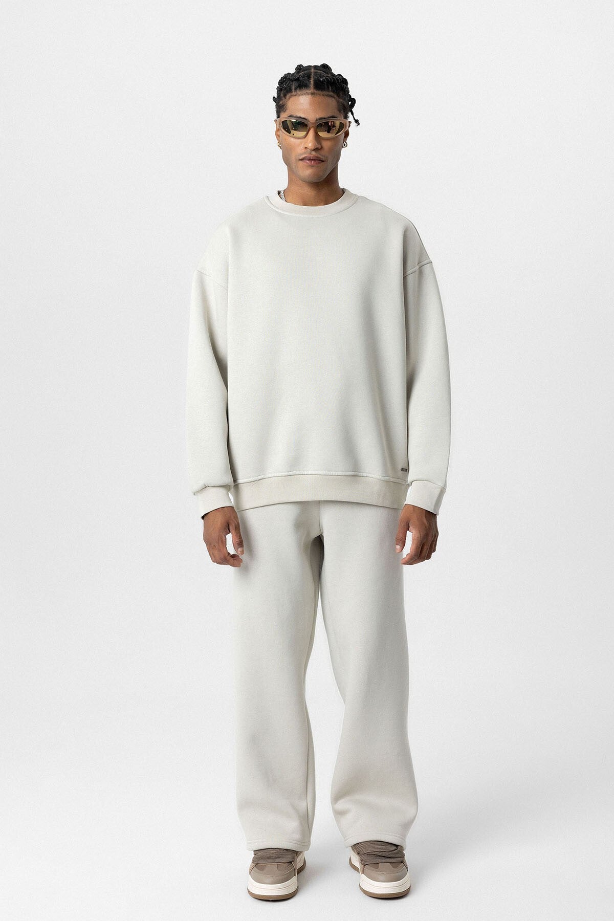 Basic Oversized Sweatsuit Set