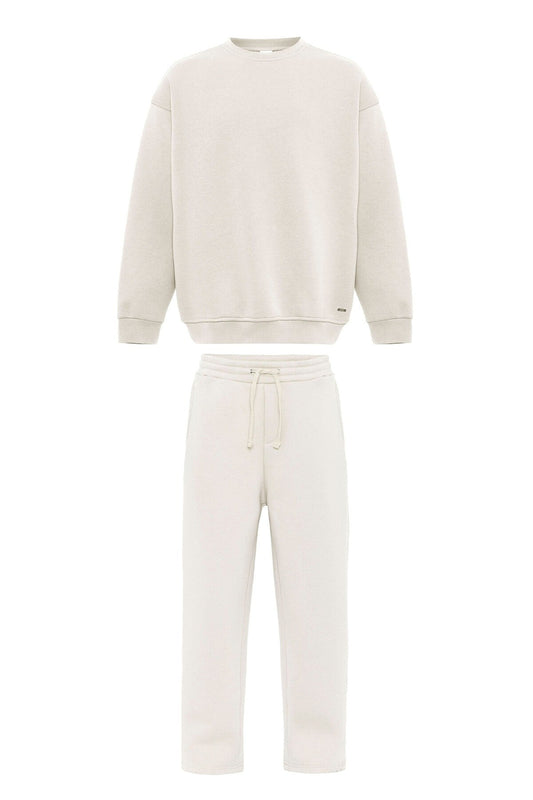 Basic Oversized Sweatsuit Set