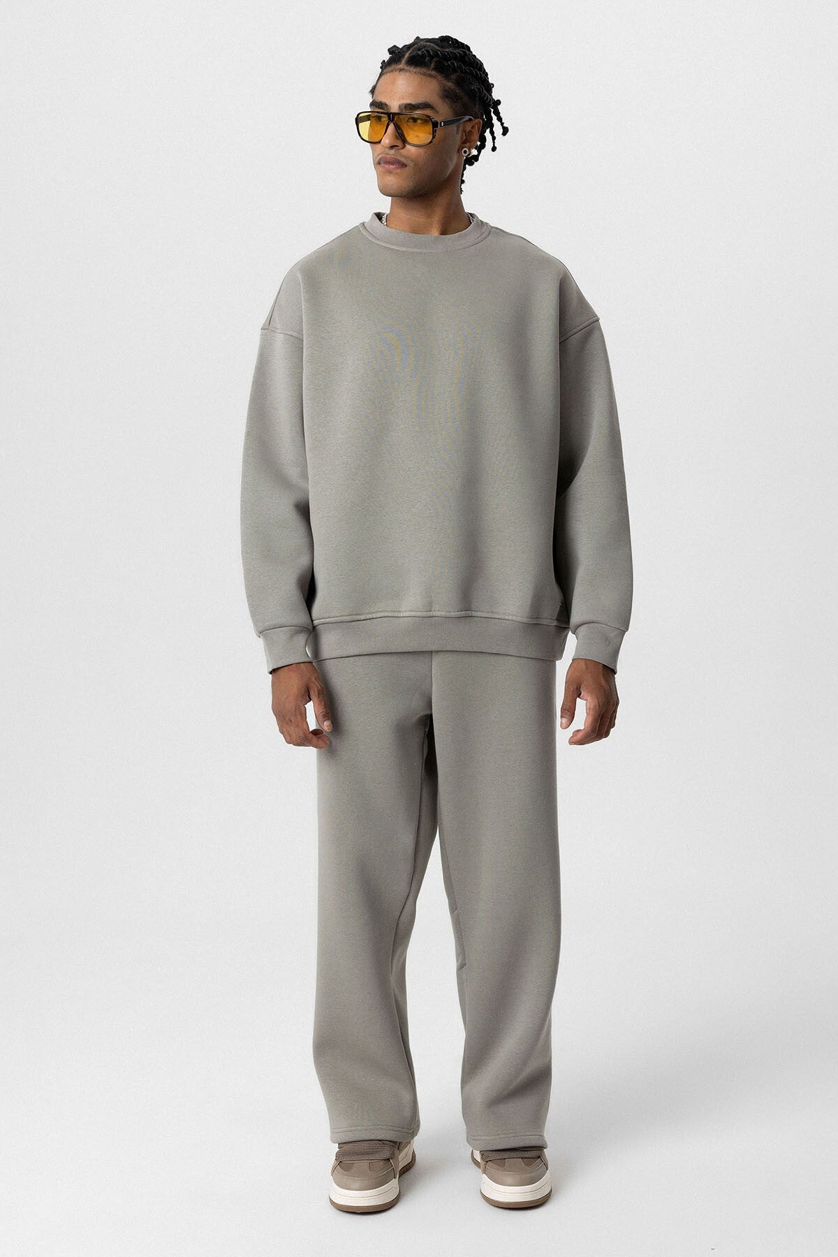 Basic Oversized Sweatsuit Set