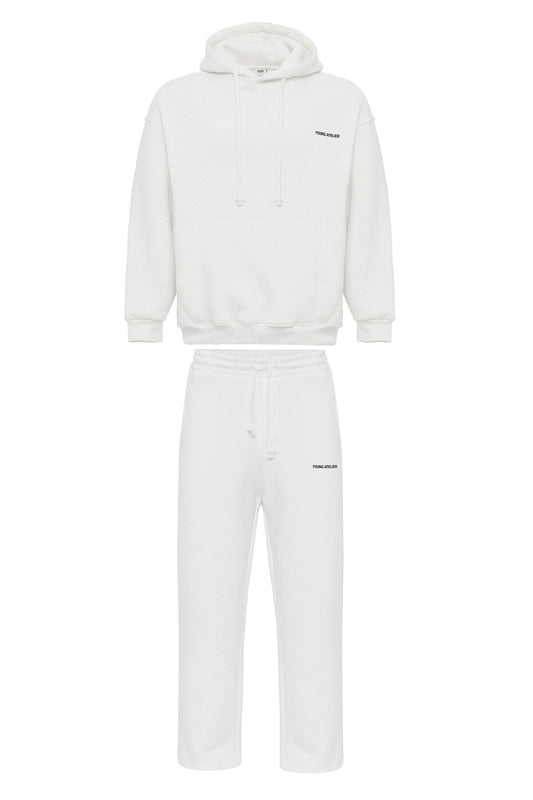 Young Atelier Printed Oversized Sweatsuit Set