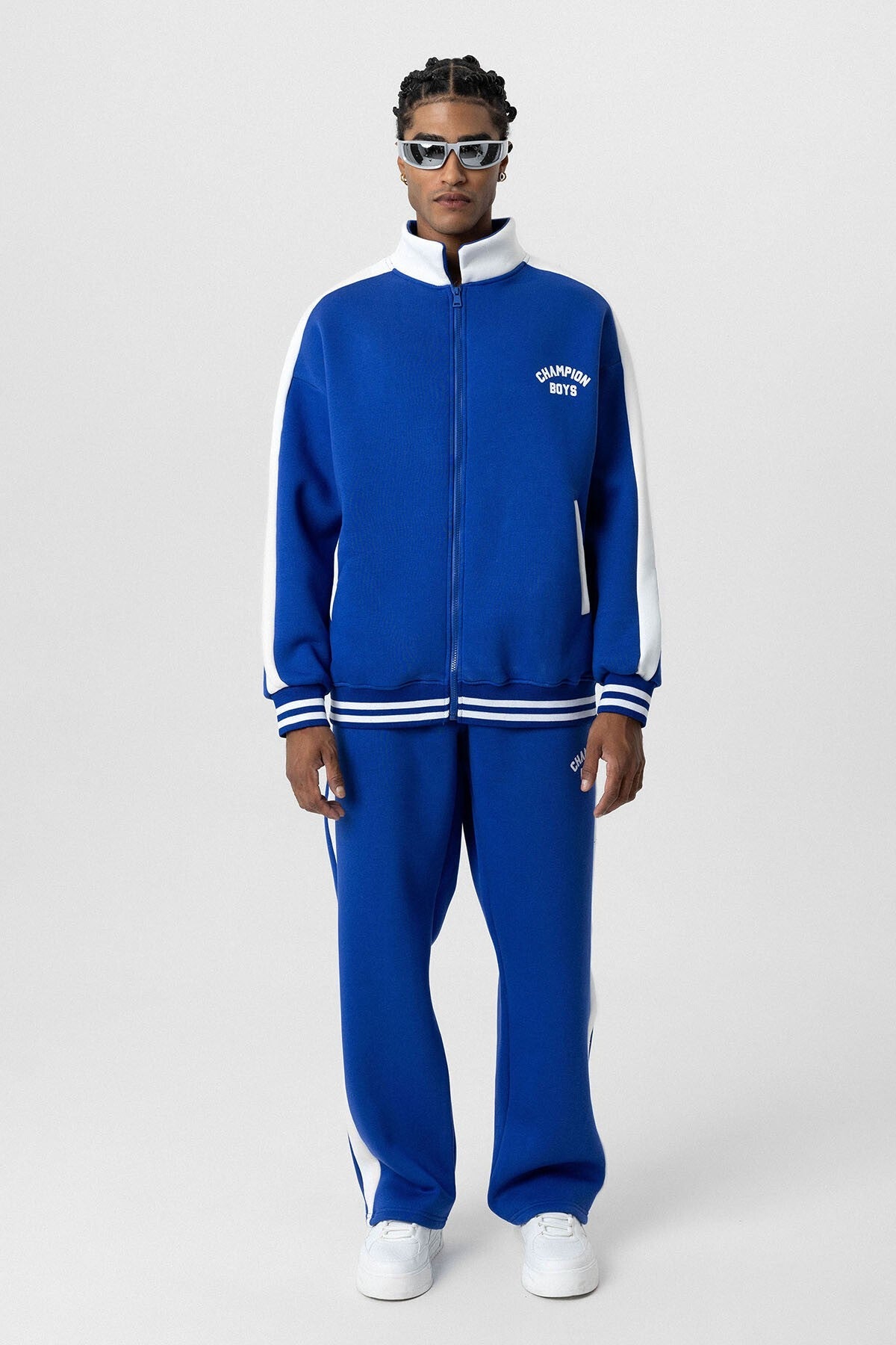 Printed Oversized Sweatsuit Set