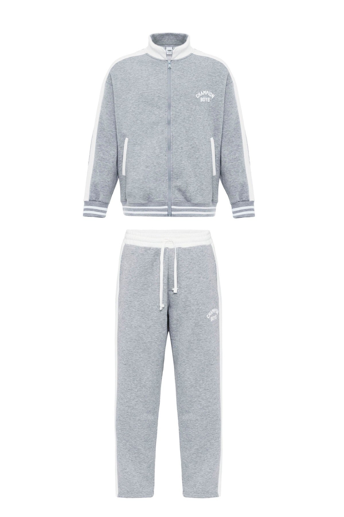 Printed Oversized Sweatsuit Set