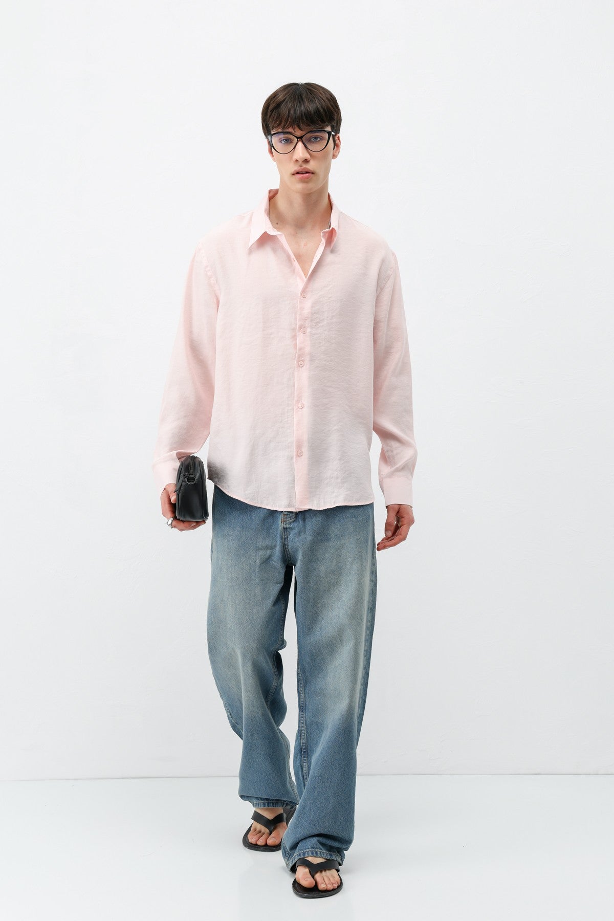 Oversized Modal Shirt