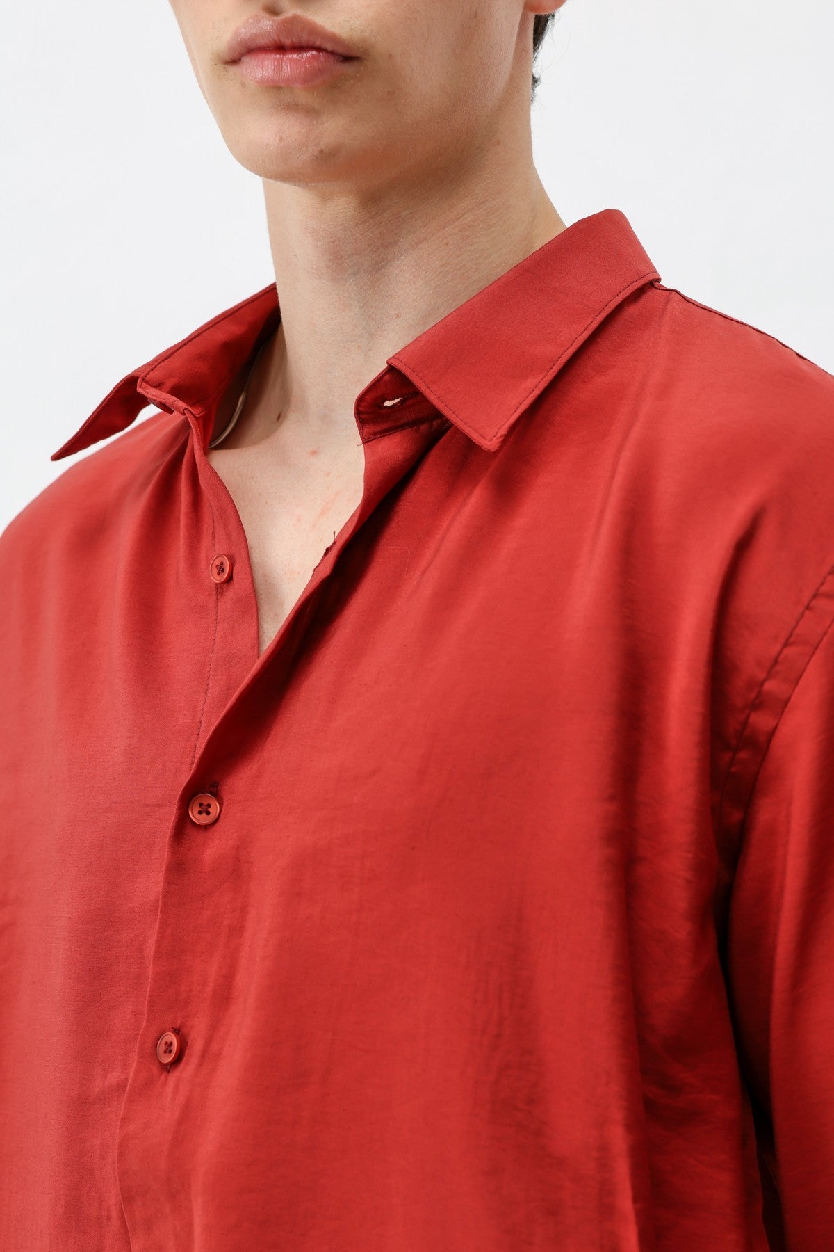 Oversized Modal Shirt
