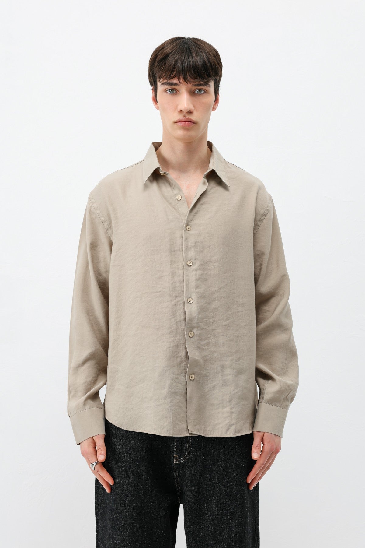 Oversized Modal Shirt