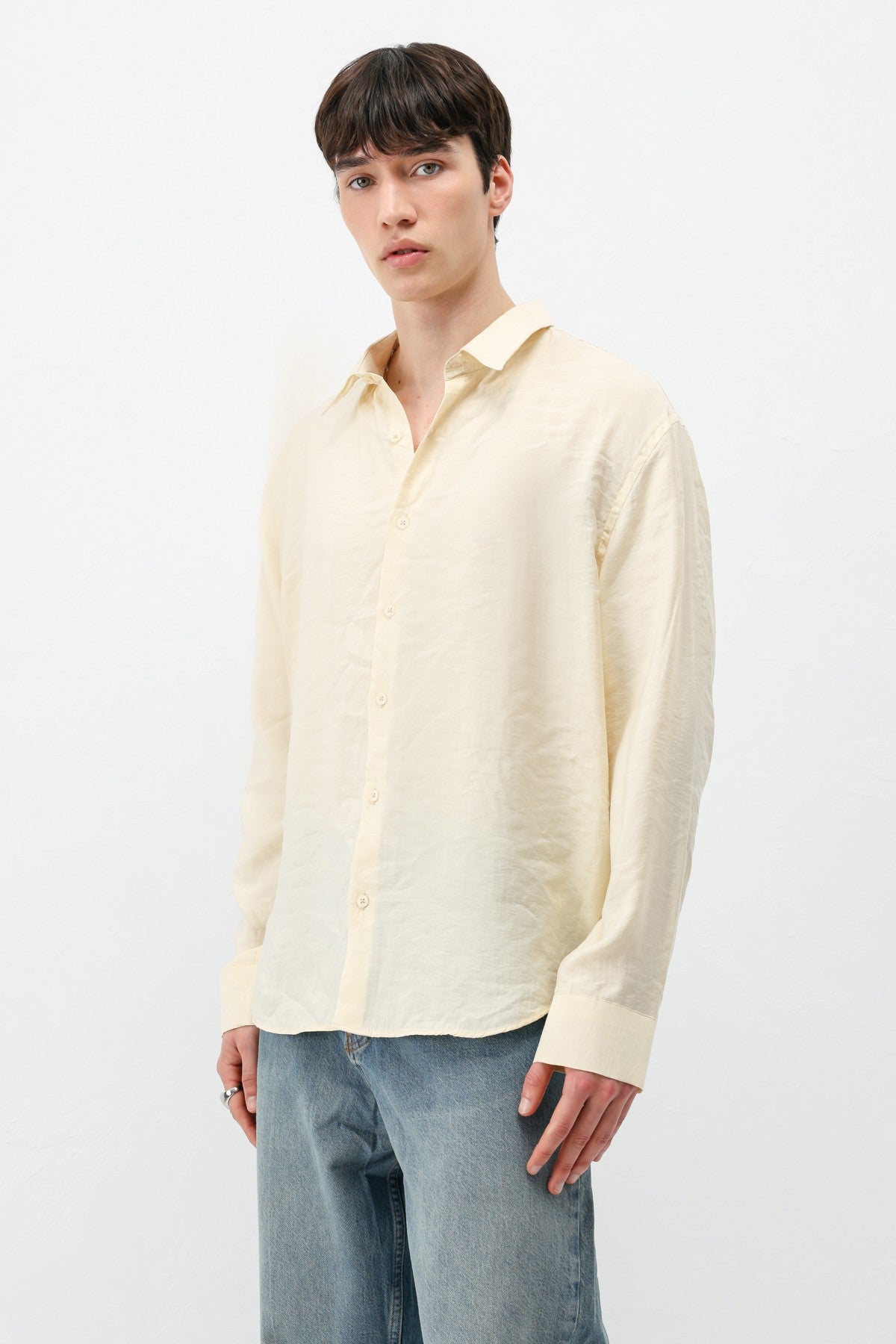 Oversized Modal Shirt