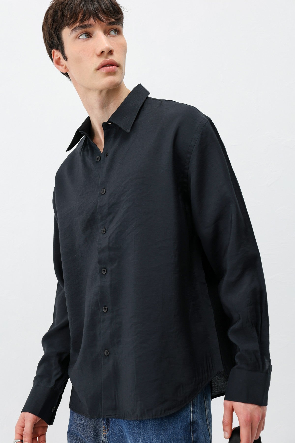 Oversized Modal Shirt