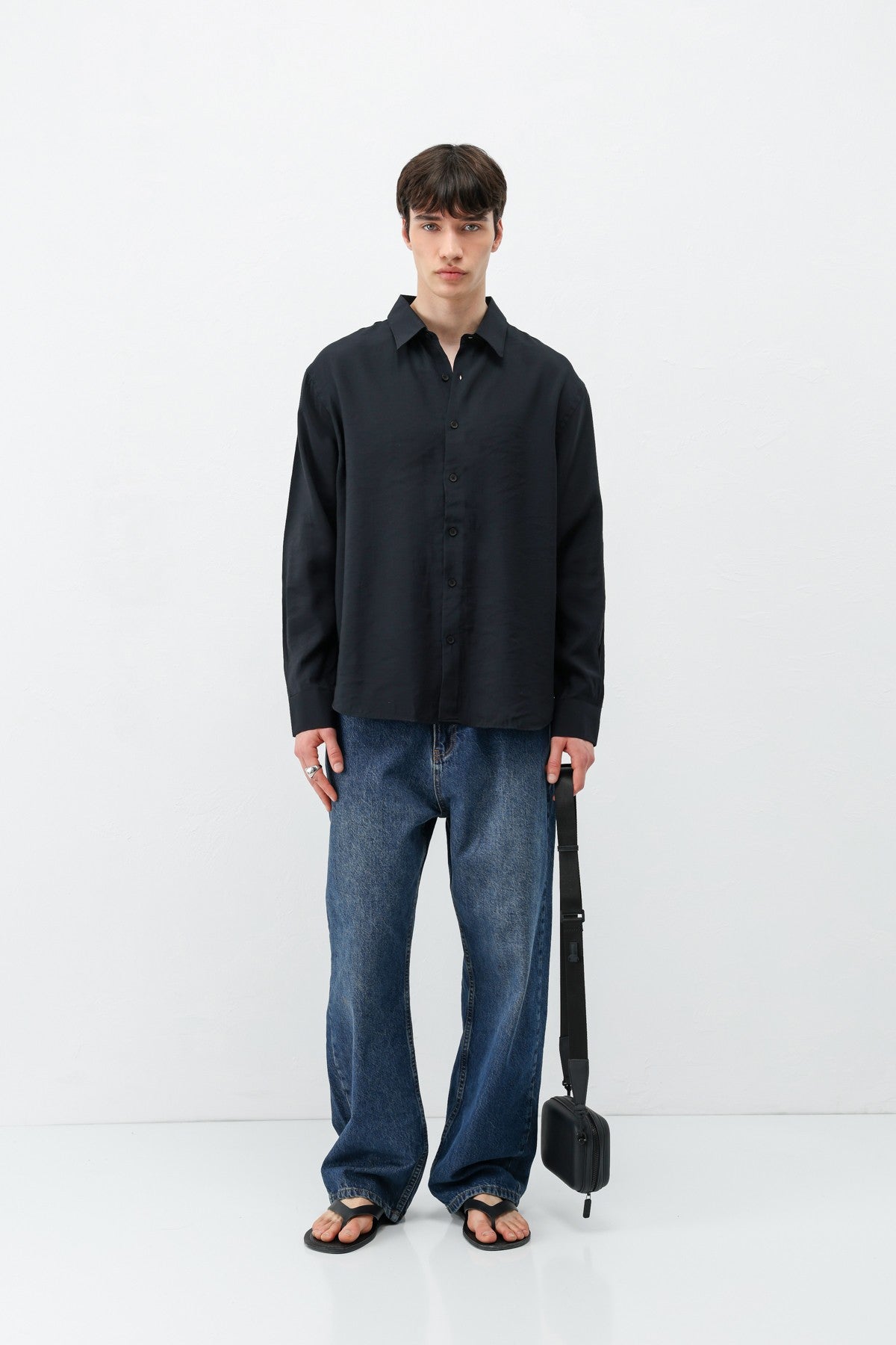 Oversized Modal Shirt