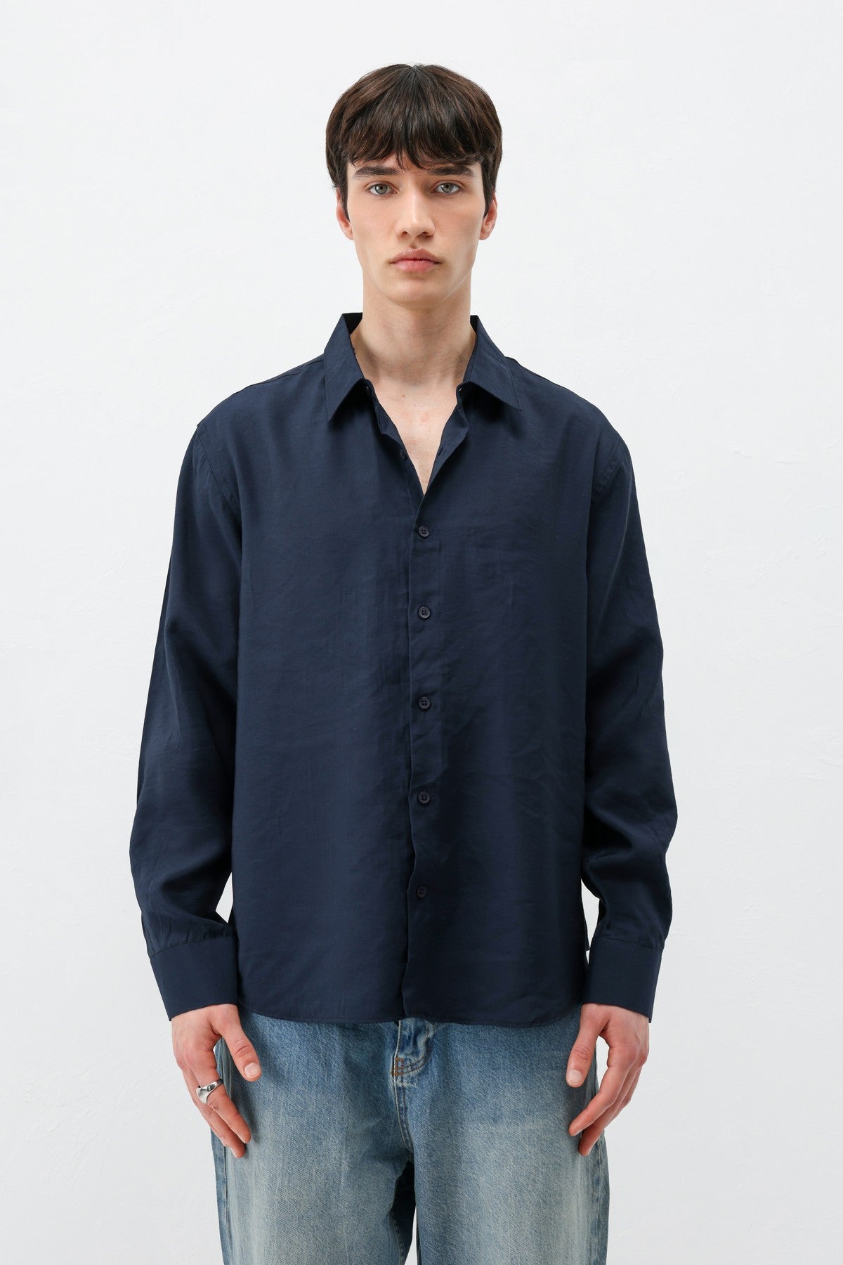Oversized Modal Shirt