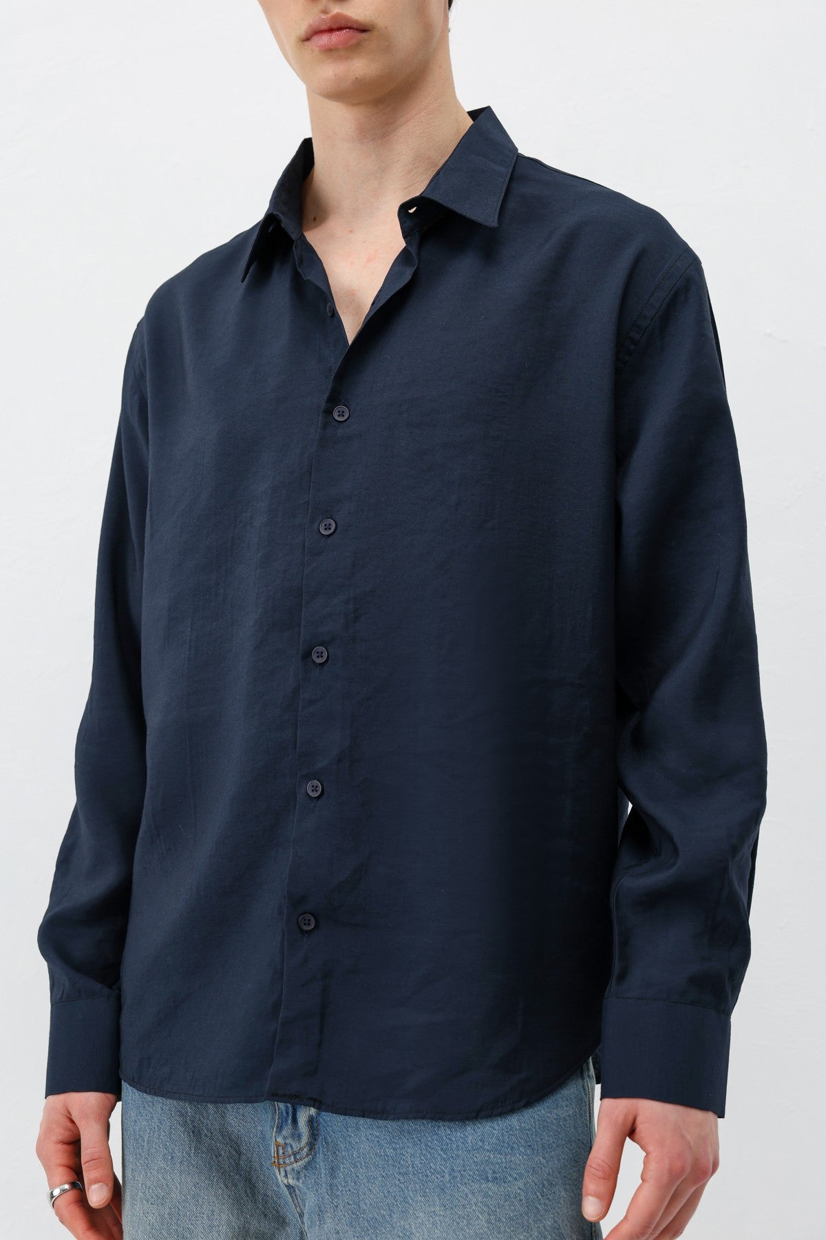 Oversized Modal Shirt