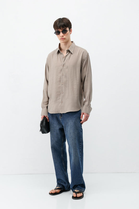 Oversized Modal Shirt