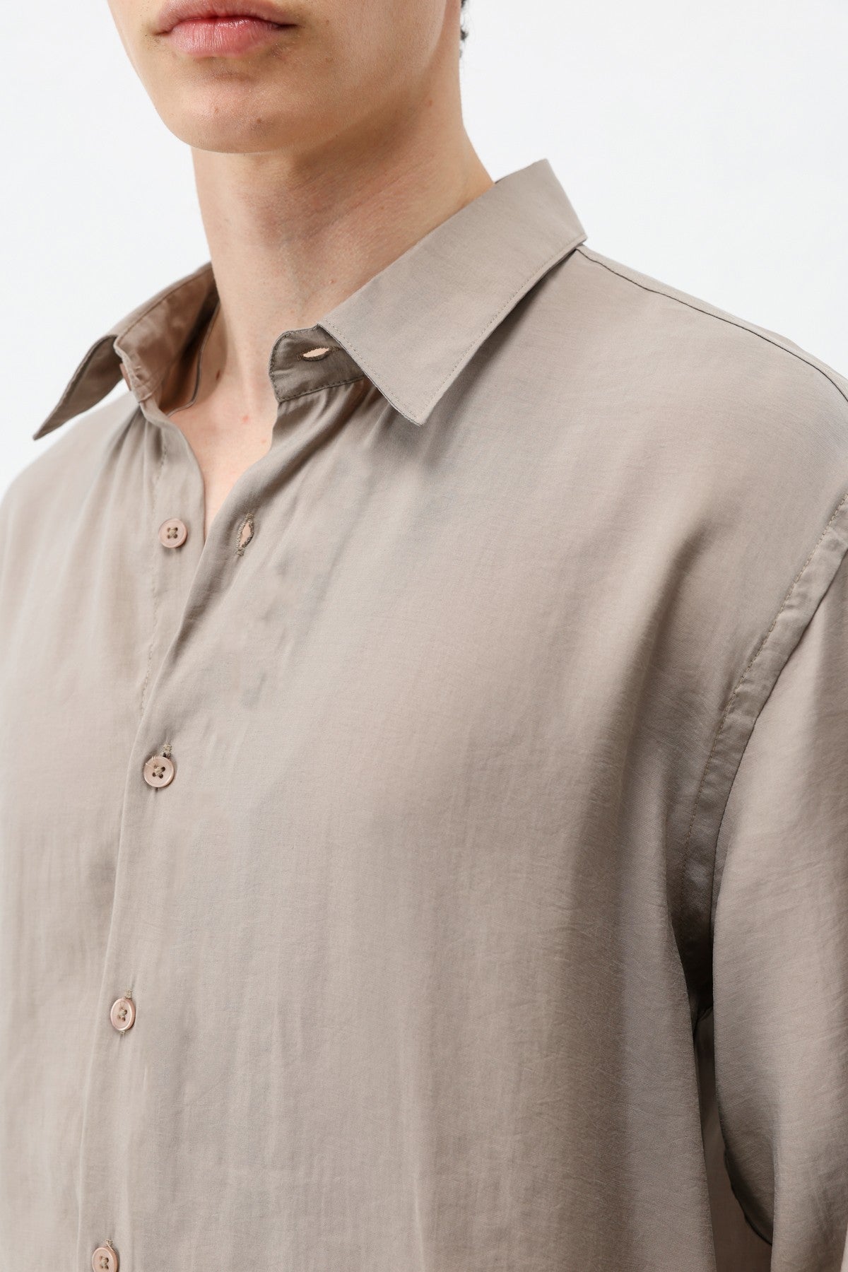 Oversized Modal Shirt