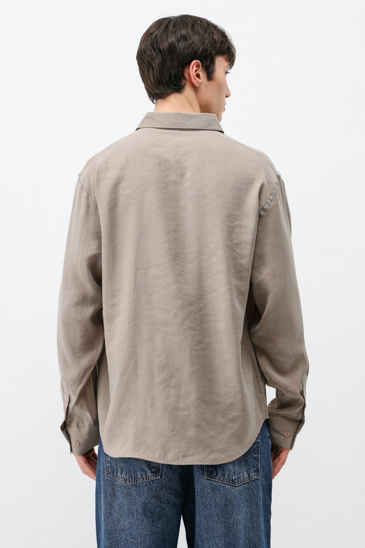 Oversized Modal Shirt