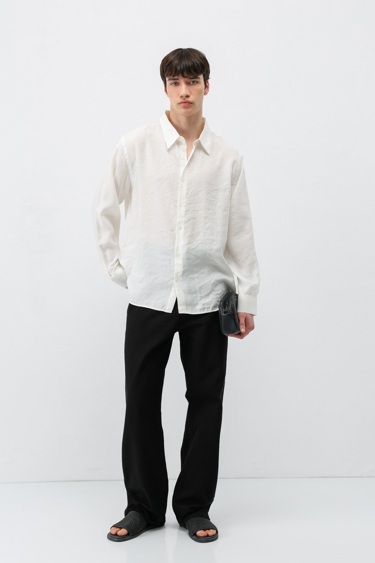 Oversized Modal Shirt
