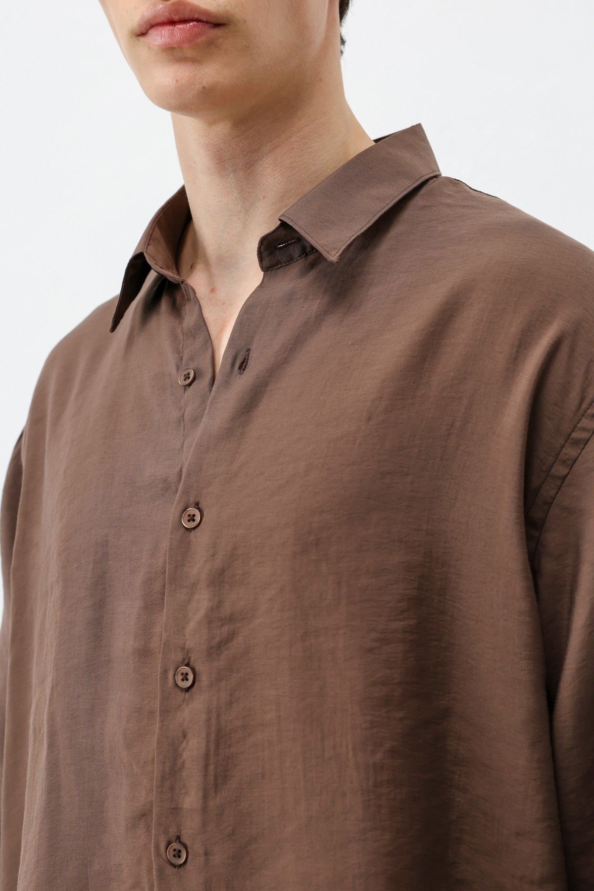 Oversized Modal Shirt
