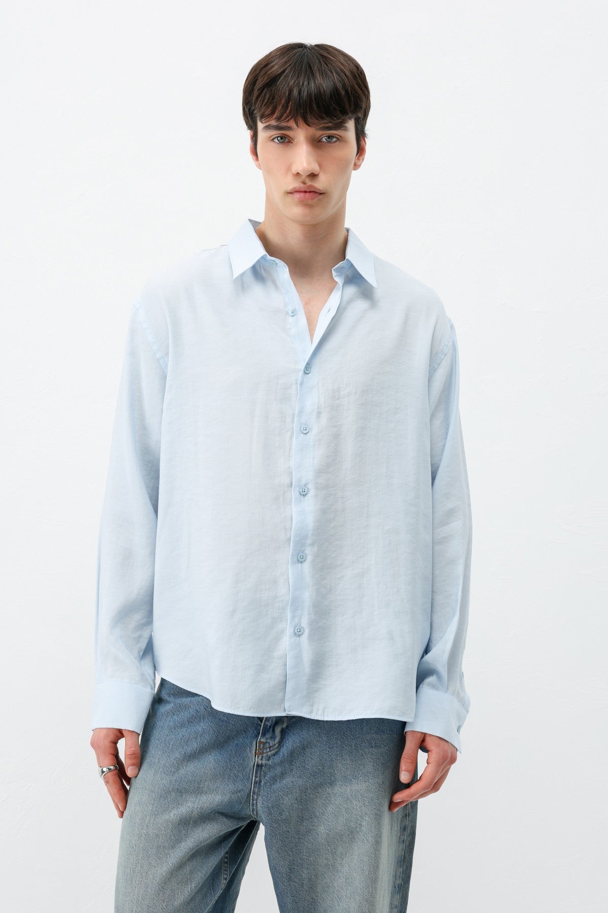 Oversized Modal Shirt