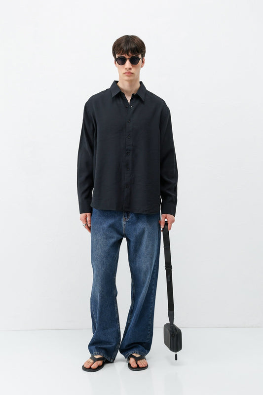 Oversized Modal Shirt