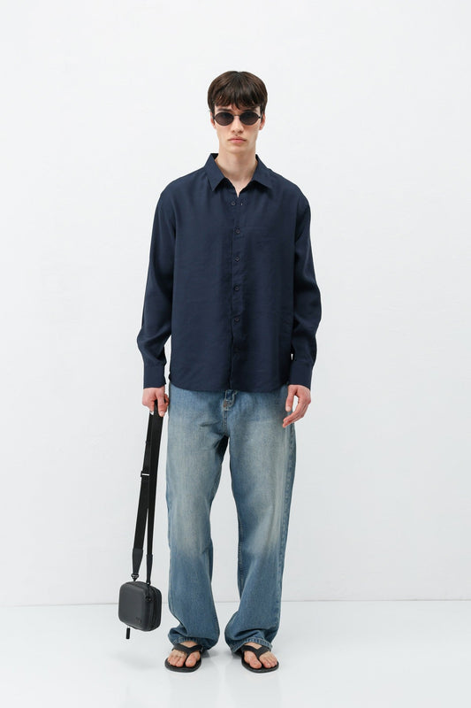Oversized Modal Shirt