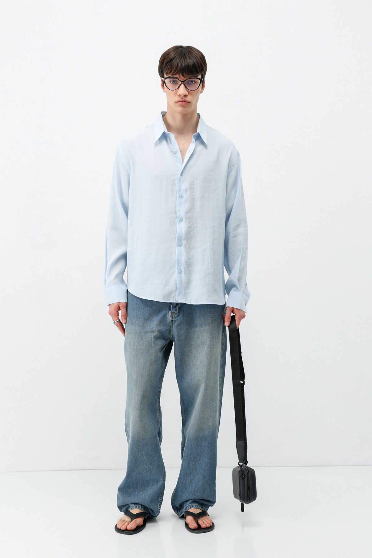 Oversized Modal Shirt
