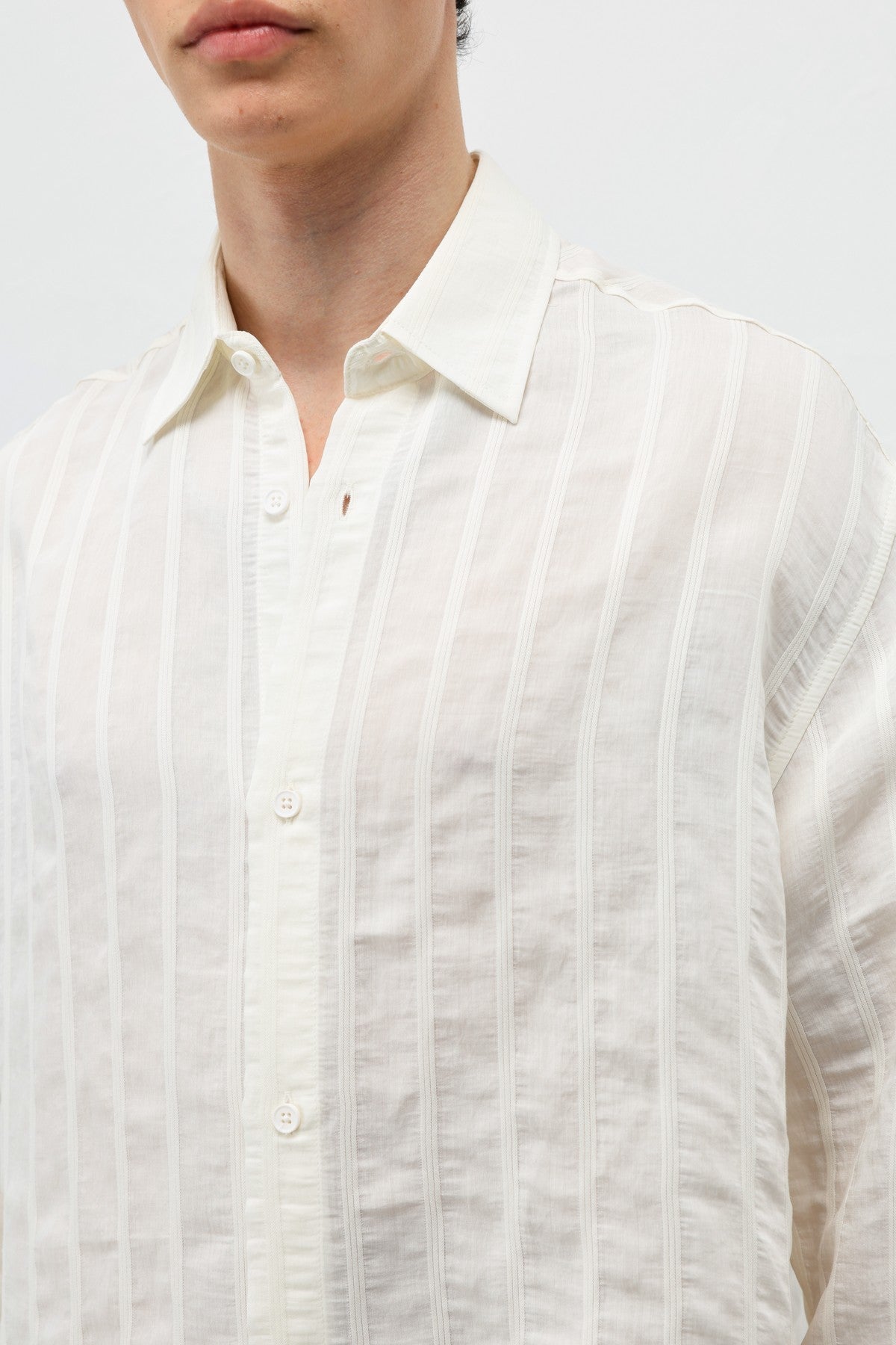 Oversized Striped Shirt