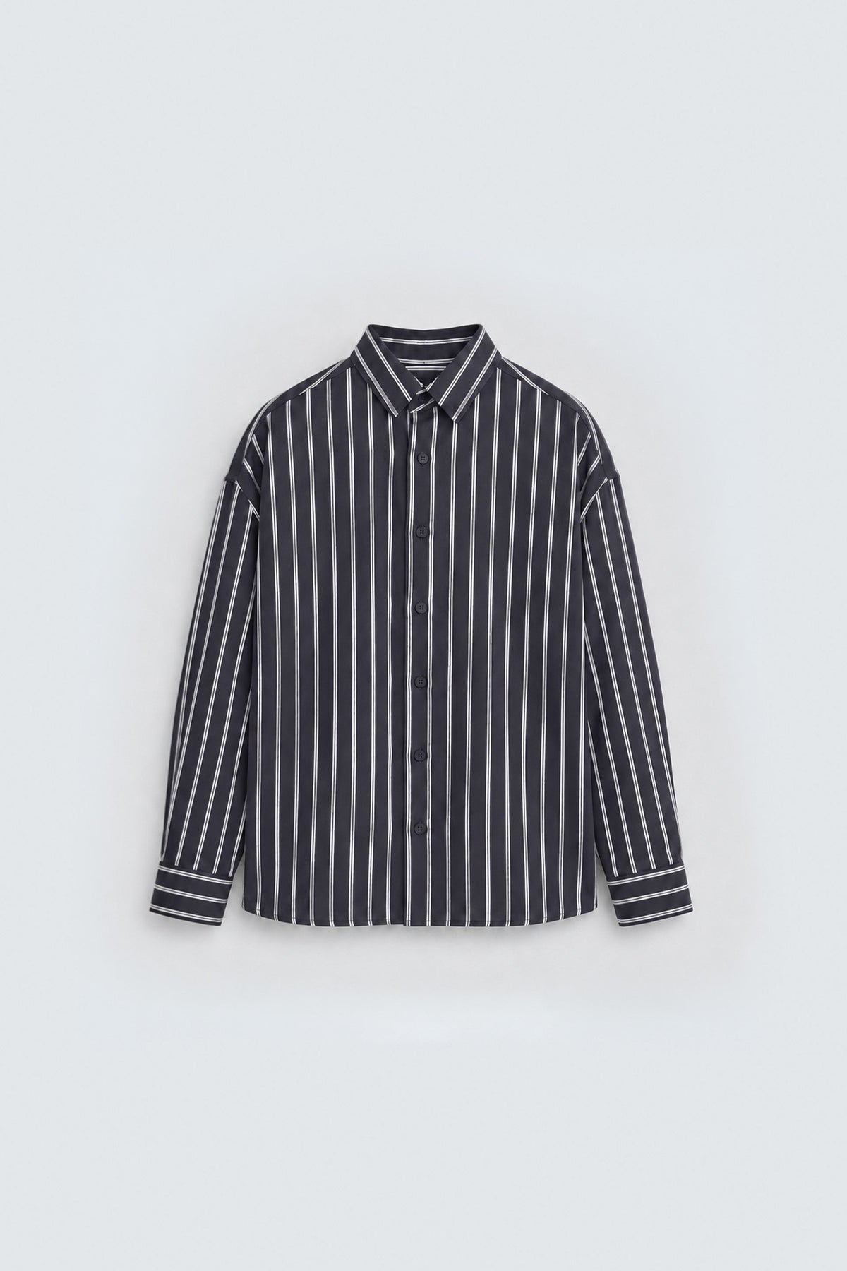 Oversized Striped Shirt