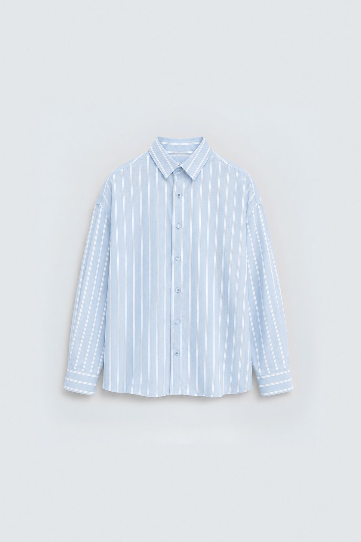 Oversized Striped Shirt