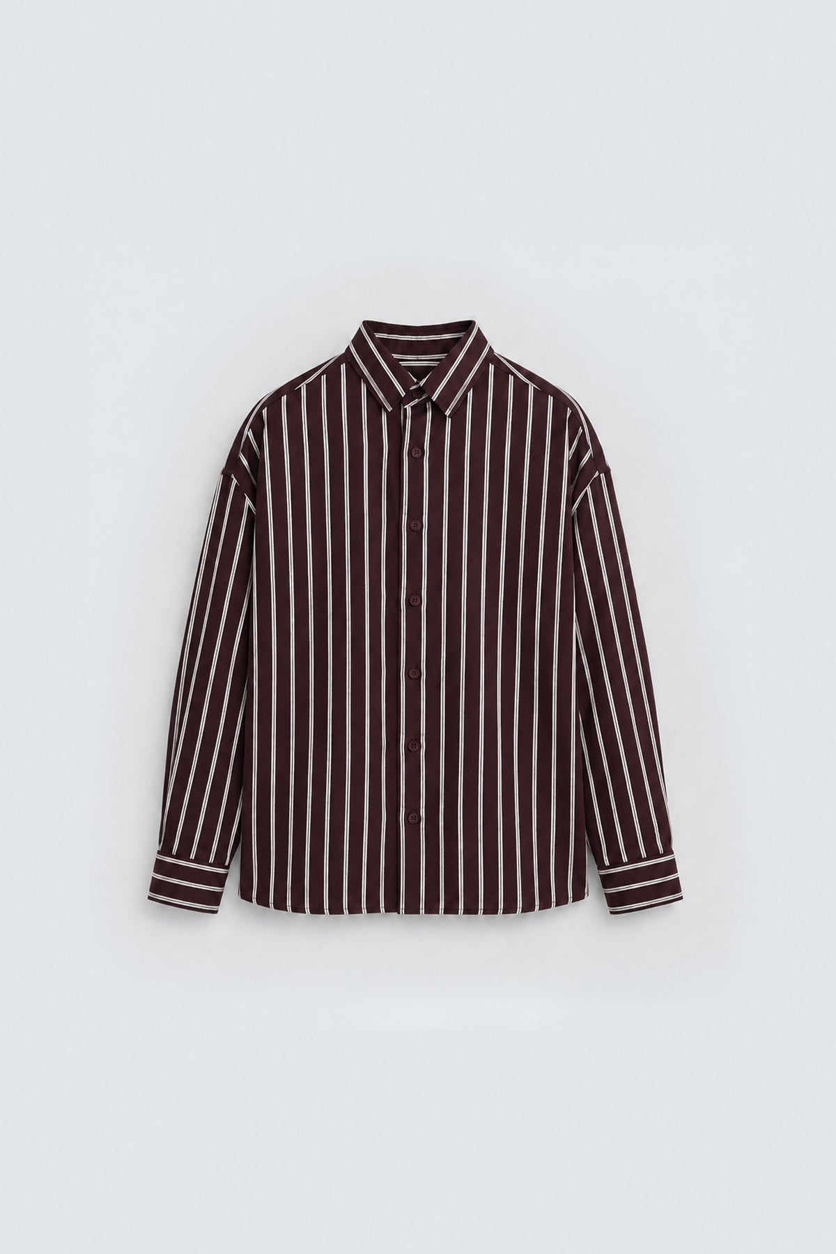 Oversized Striped Shirt