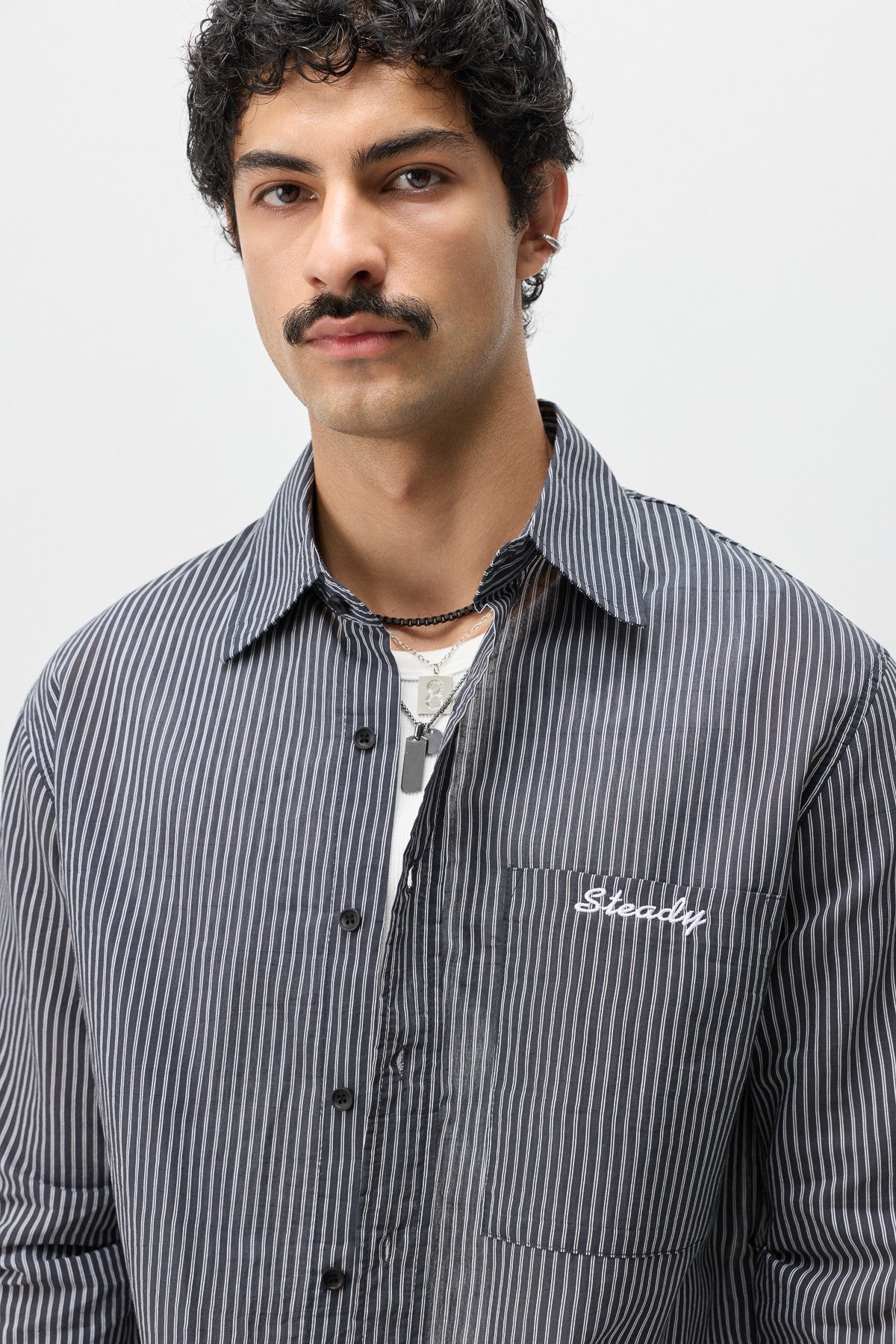 Long-Sleeved Boxyfit Shirt with Pockets
