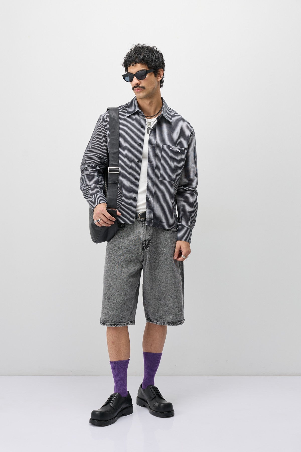 Long-Sleeved Boxyfit Shirt with Pockets