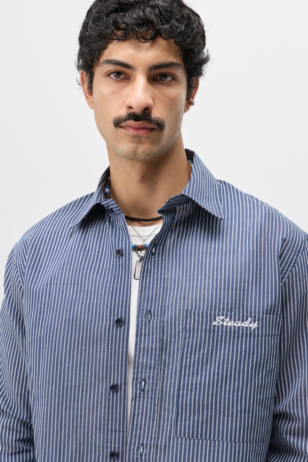 Long-Sleeved Boxyfit Shirt with Pockets