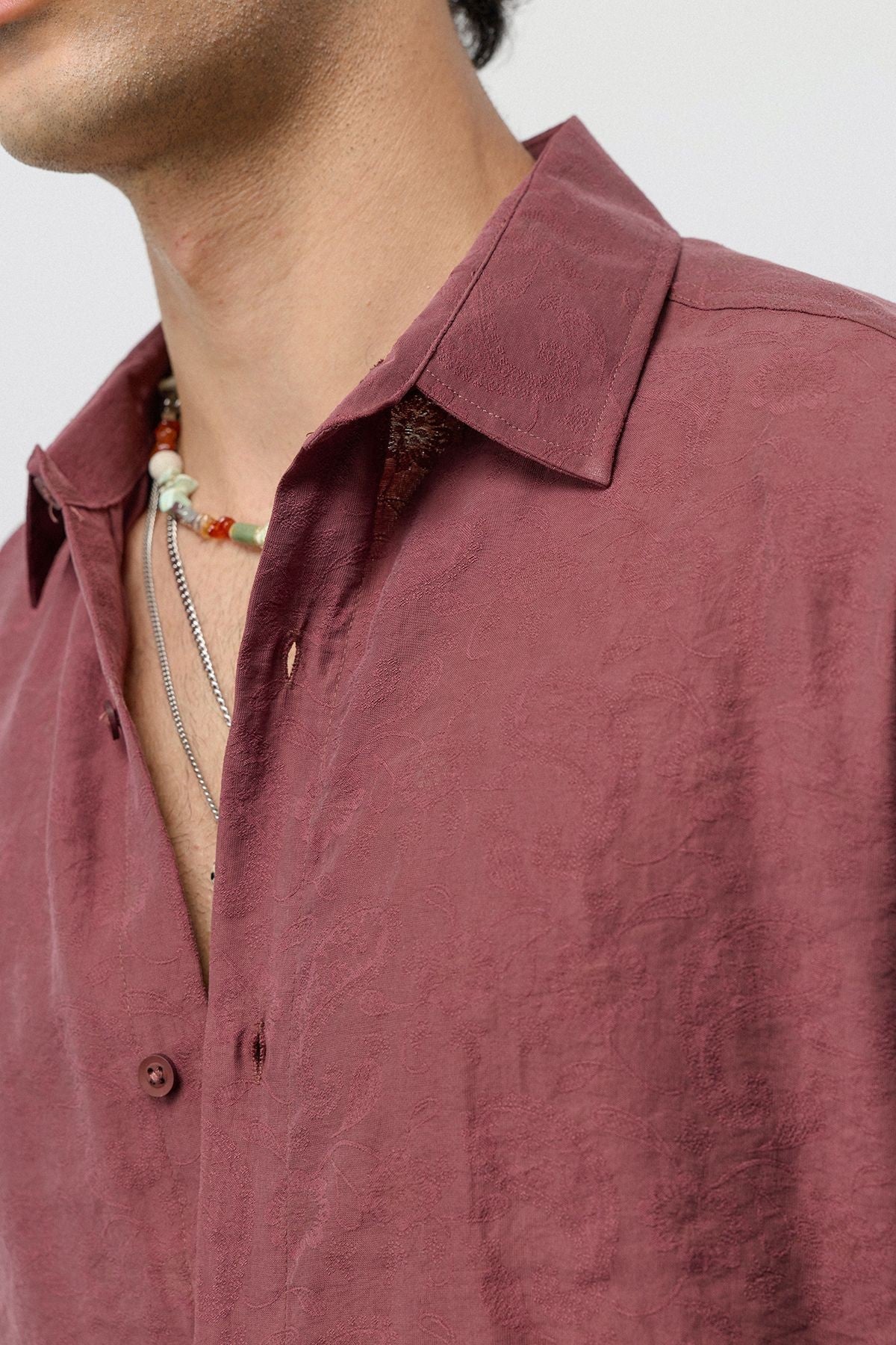 Flowy, Oversized Modal-Blend Shirt