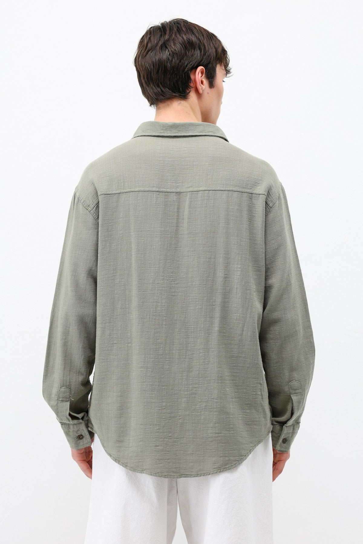 Basic Oversized Linen Shirt