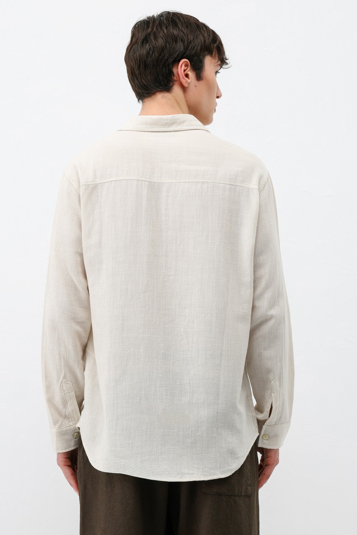 Basic Oversized Linen Shirt