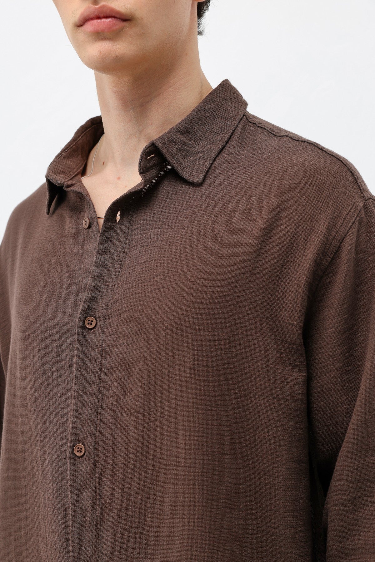Basic Oversized Linen Shirt